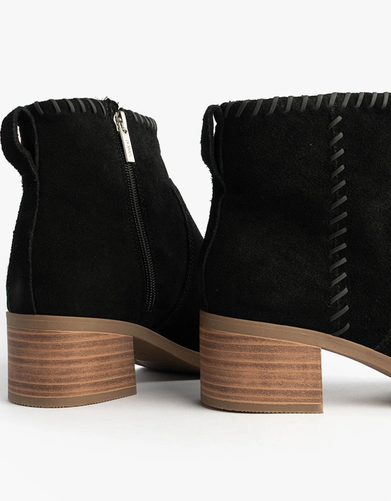 DELILAH Womens Ankle Boots Black