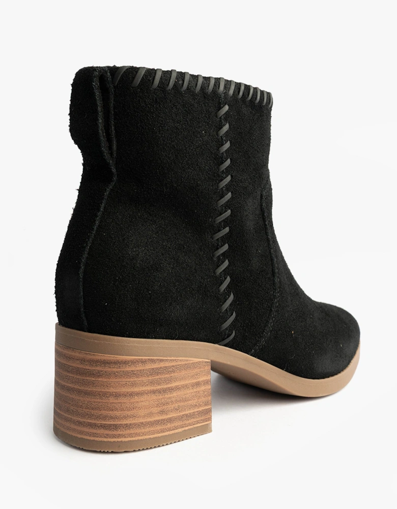 DELILAH Womens Ankle Boots Black