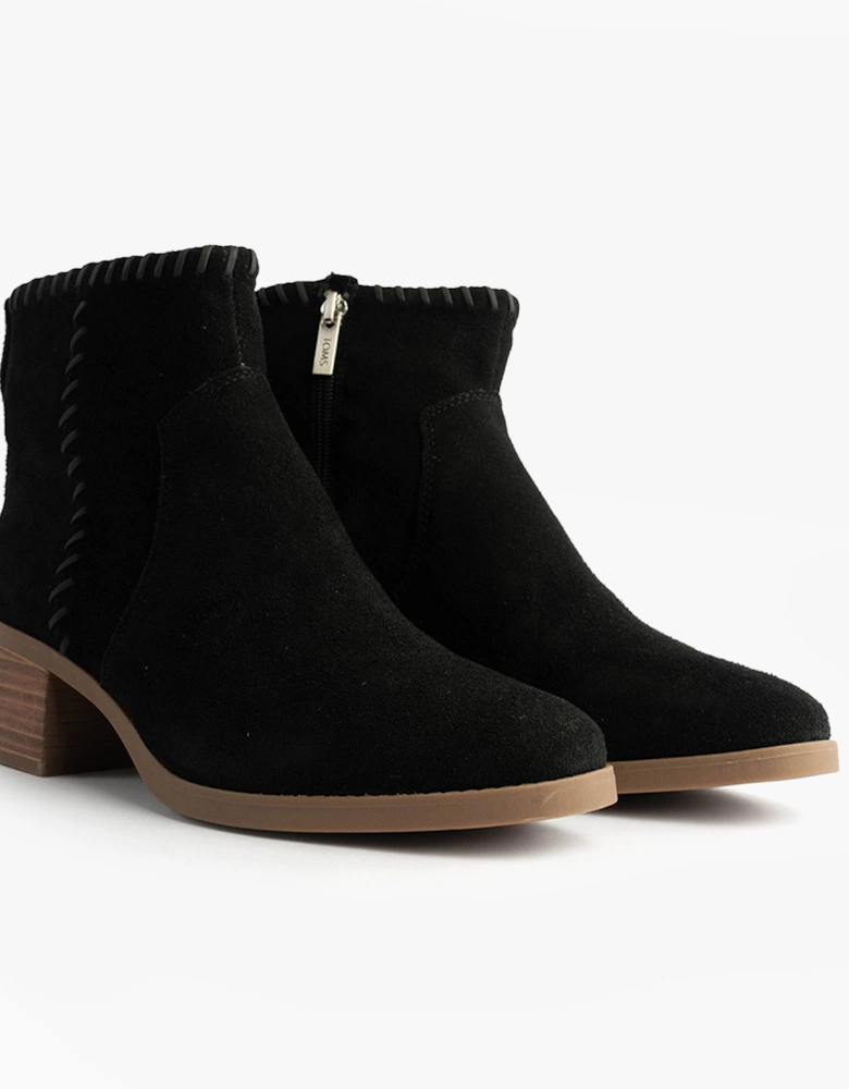 DELILAH Womens Ankle Boots Black