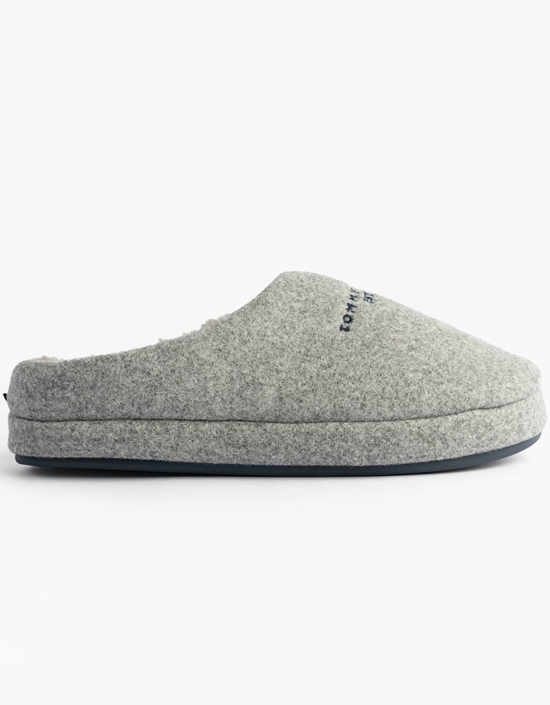 HILFIGER FELT HOUSE Mens House Slippers Universal Grey, 8 of 7