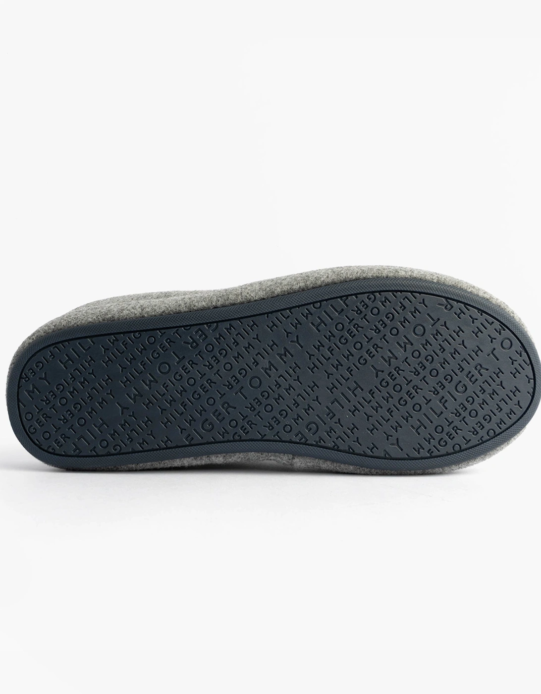 HILFIGER FELT HOUSE Mens House Slippers Universal Grey
