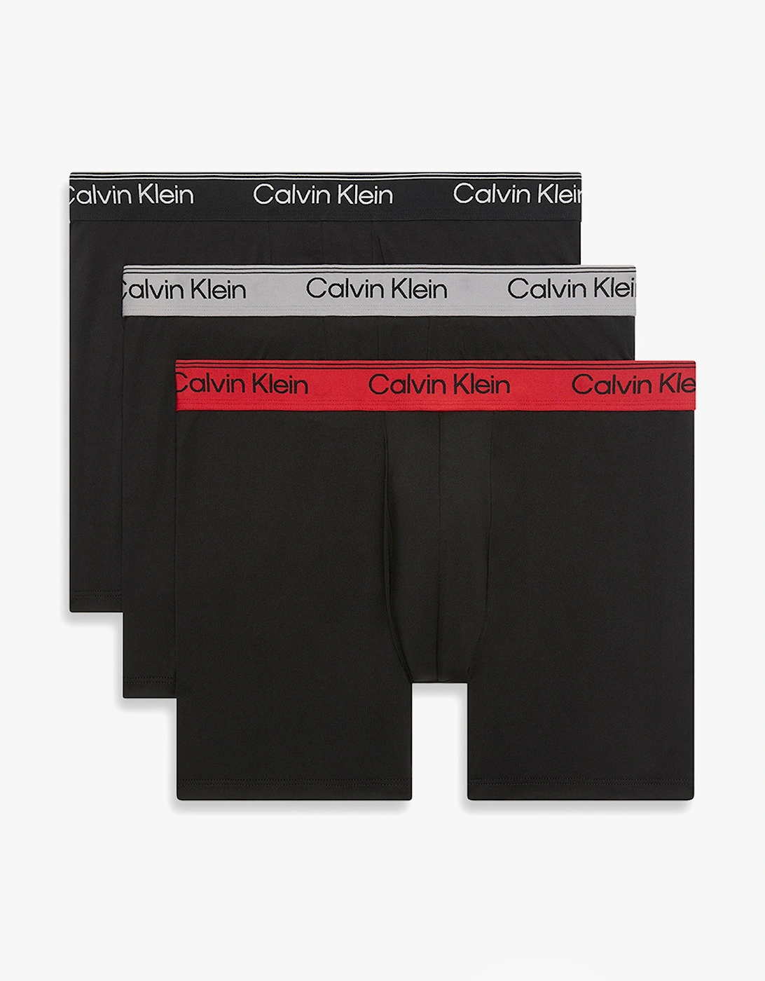 BOXER BRIEF 3 Pack Mens Microfibre Stretch Black, 5 of 4