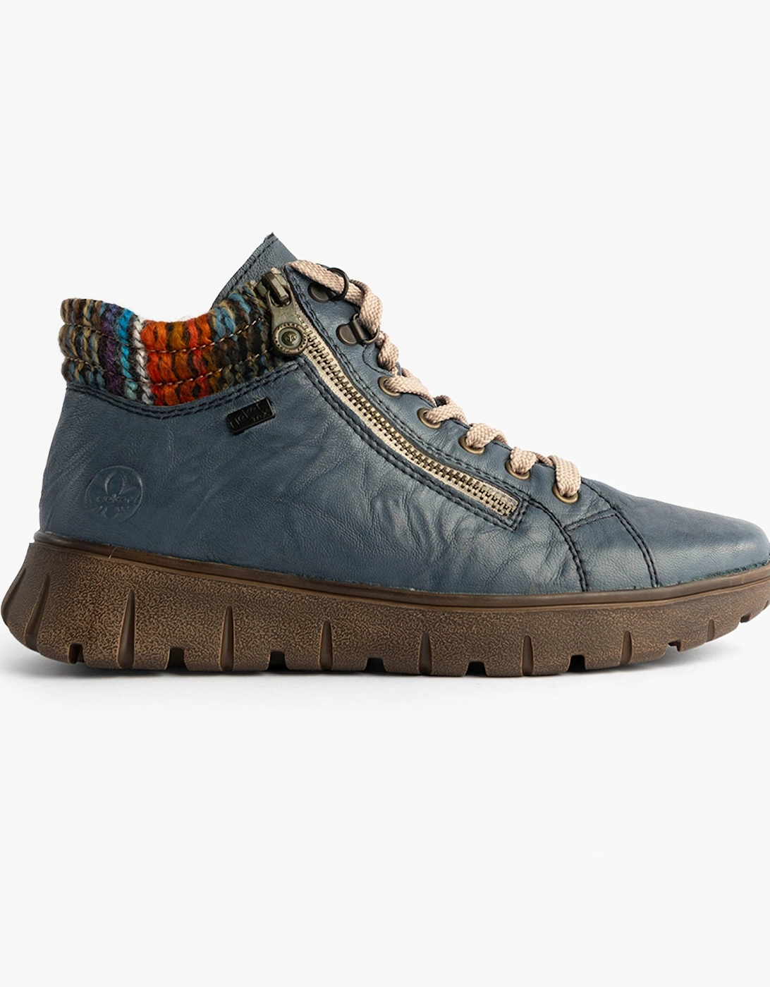 N1305-14 Womens Boots Blue, 7 of 6