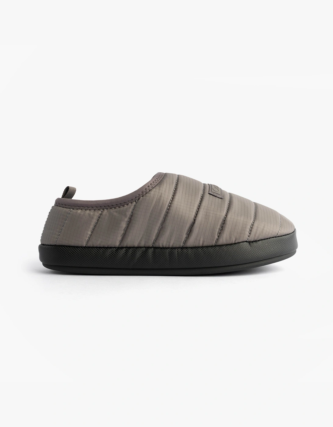 Calvin Klein Men's Puffer Moccasin Slippers - Granite Gry/Blk - Size 10 (44) - Image 5