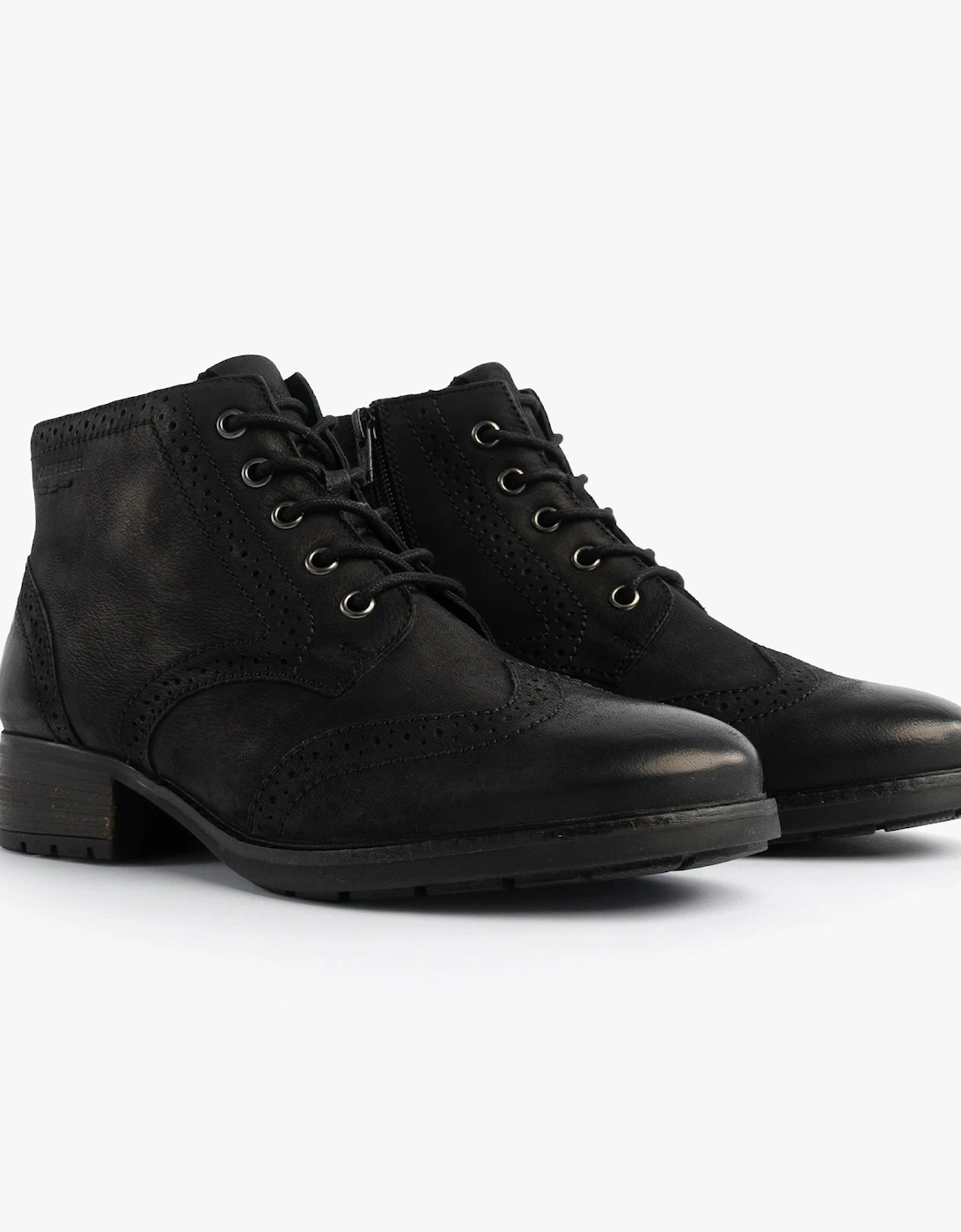 KATE 11 Womens Brogue Boots Black