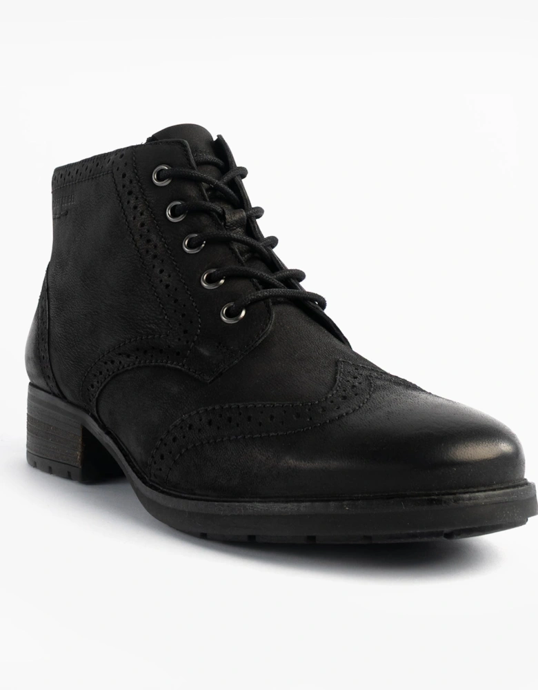 KATE 11 Womens Brogue Boots Black
