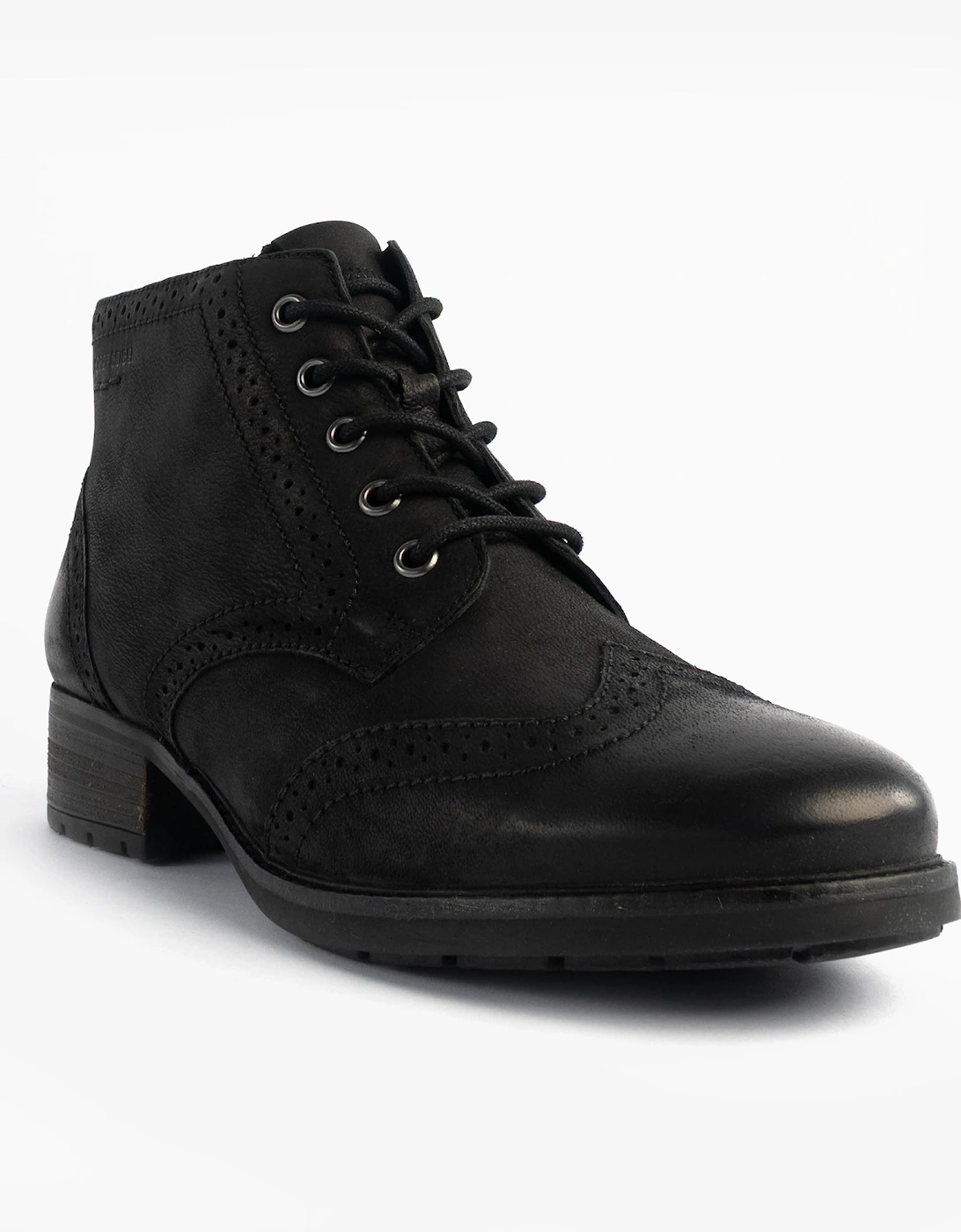 KATE 11 Womens Brogue Boots Black