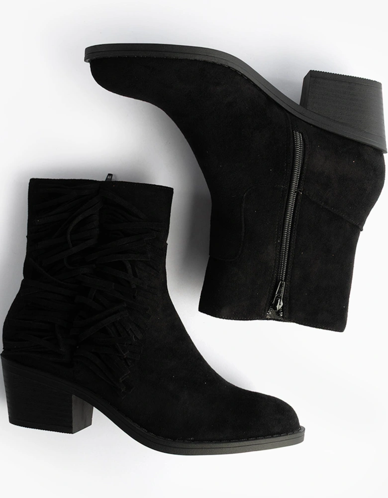 YANKEE Womens Boots Black