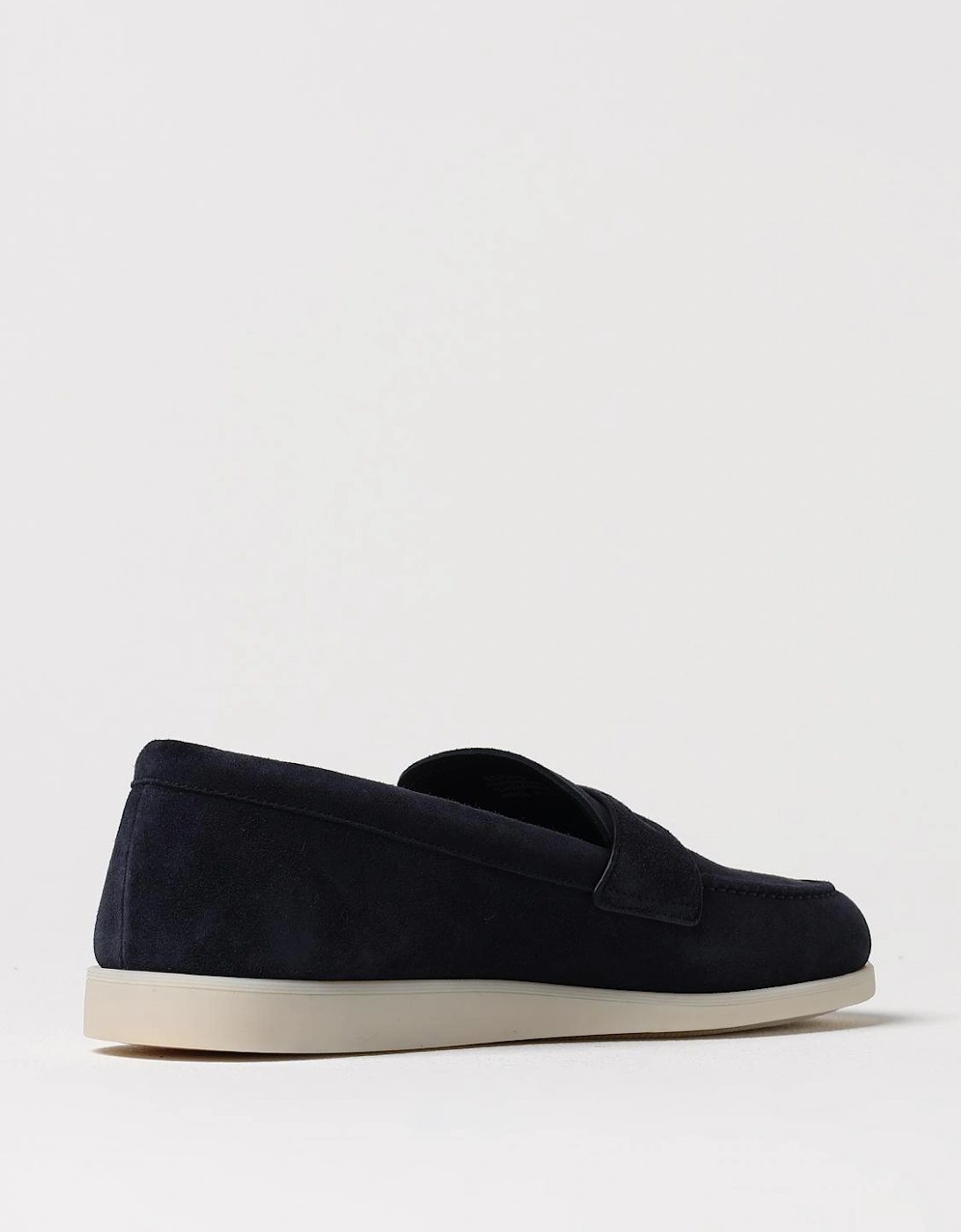Suede Penny Loafers Classic Style