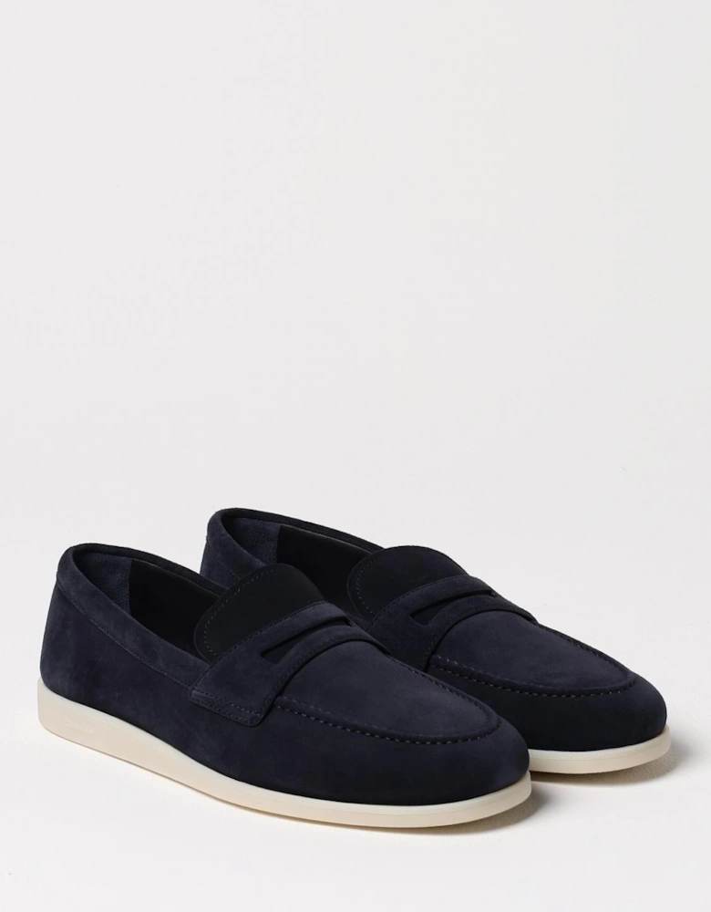Suede Penny Loafers Classic Style