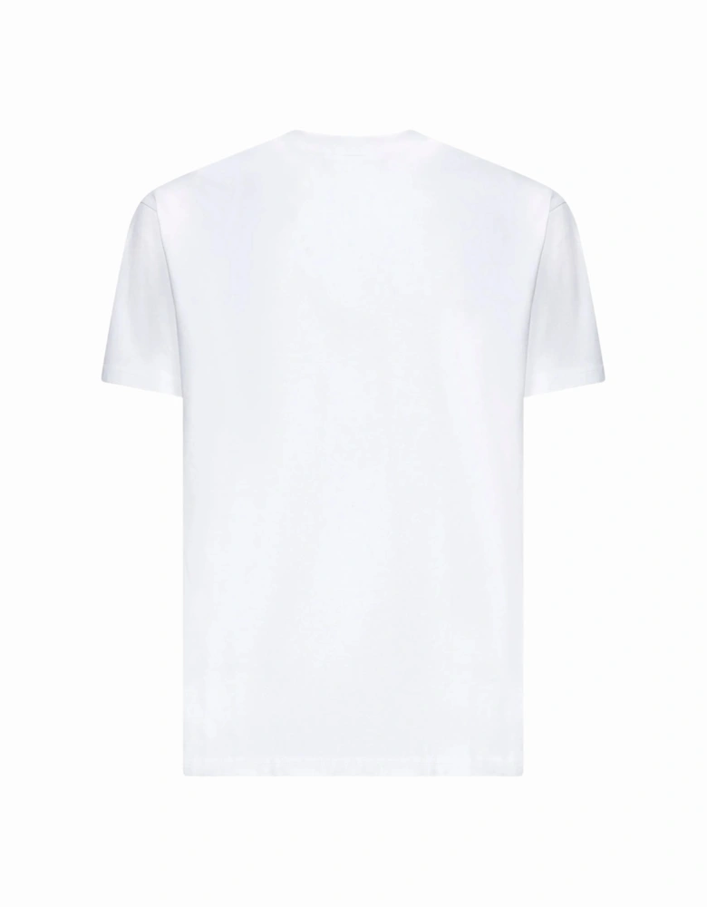 Shadow Print T-Shirt in White