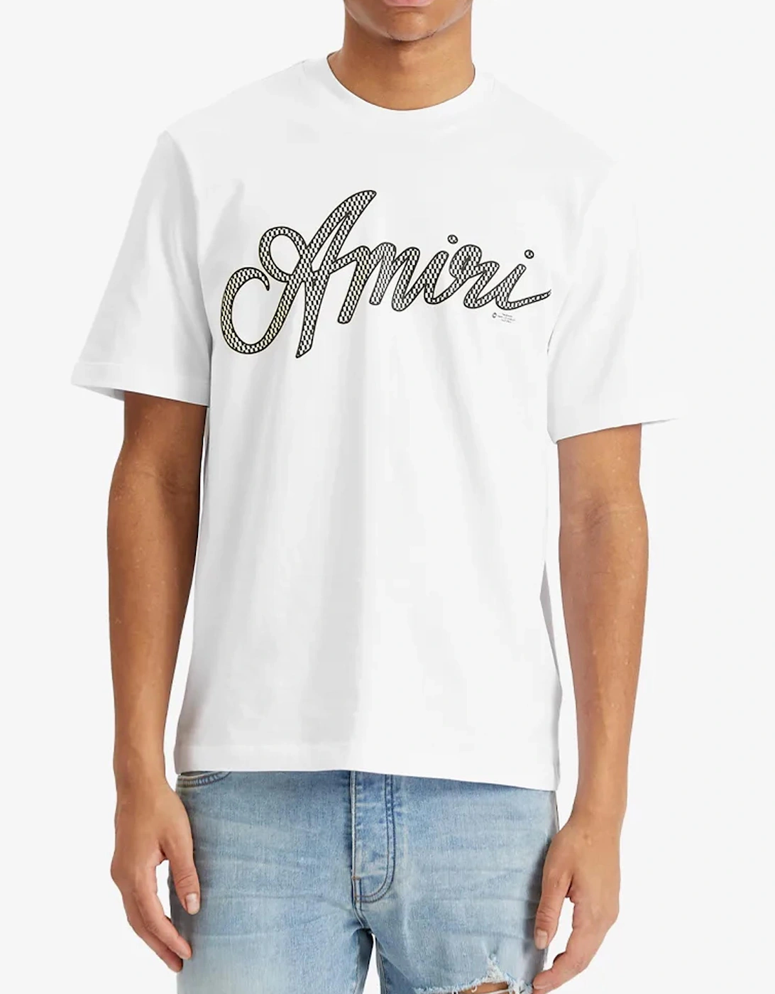 Script Logo T-Shirt in White