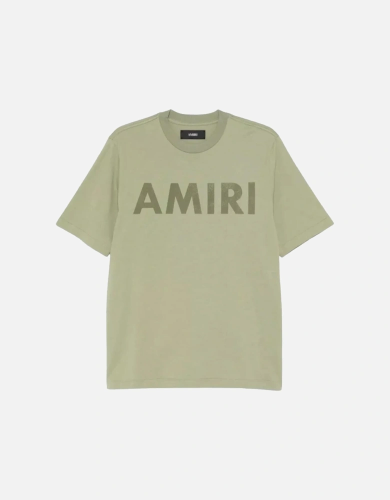 Logo Printed T-Shirt in Green