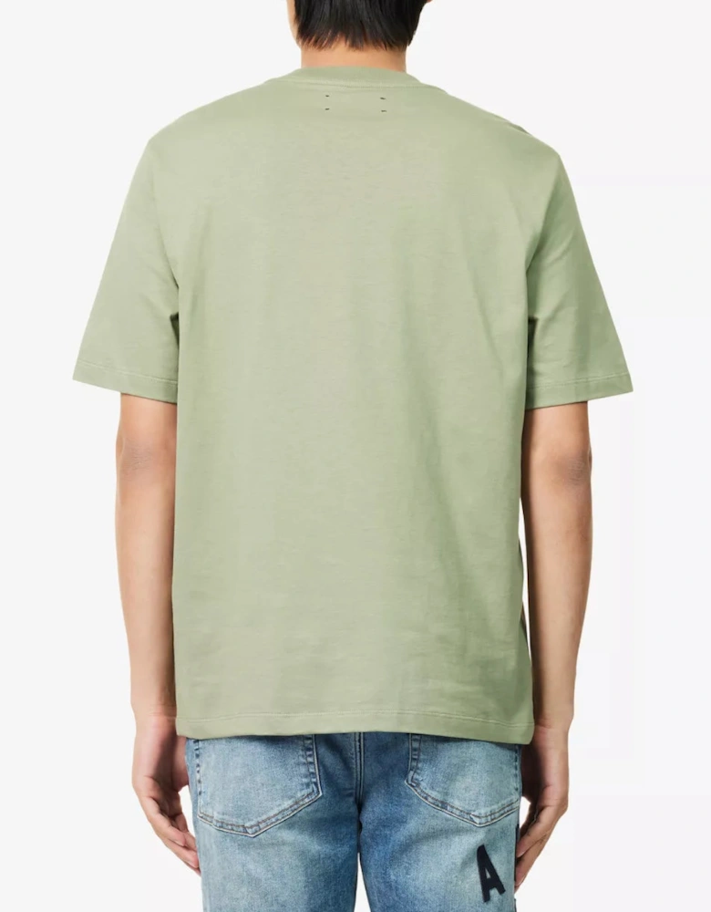 Logo Printed T-Shirt in Green