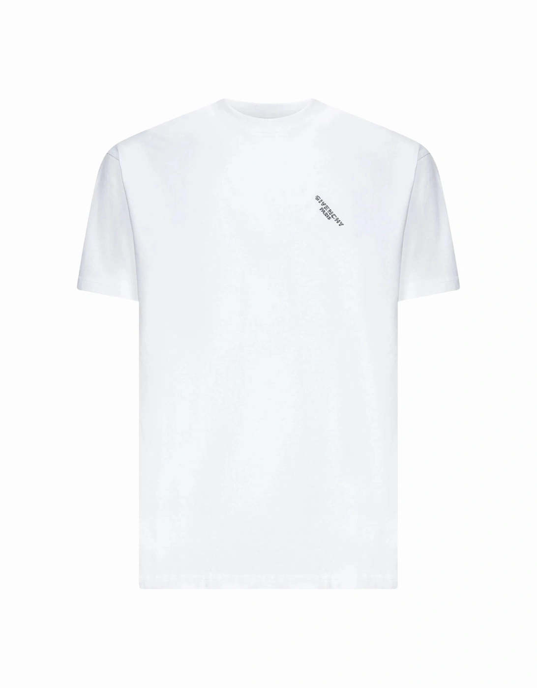 Shadow Print T-Shirt in White, 4 of 3