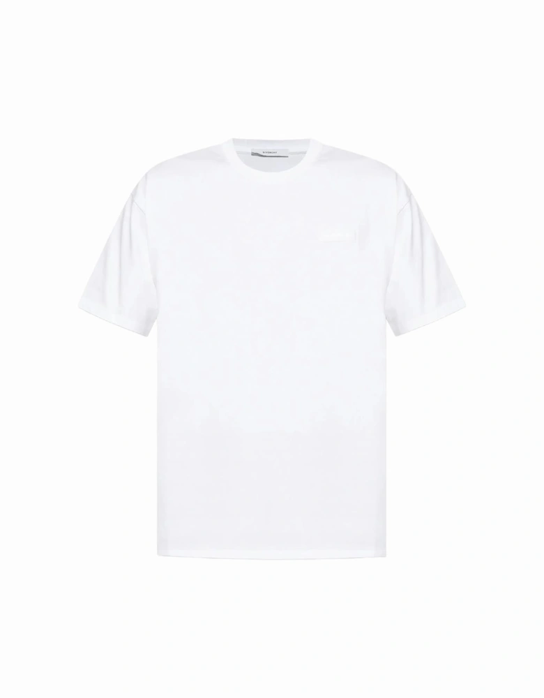 Logo Patch T-Shirt in White