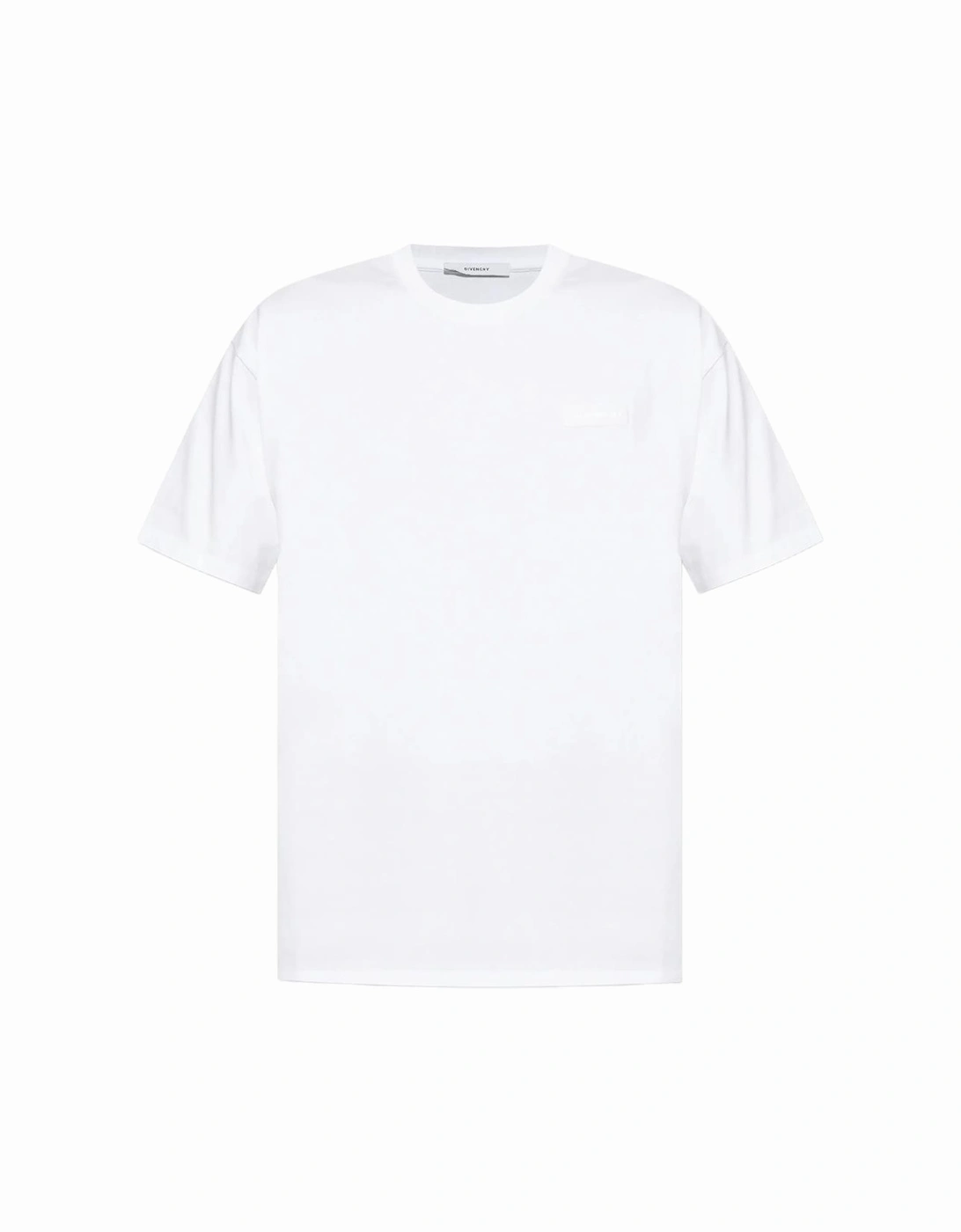 Logo Patch T-Shirt in White, 5 of 4