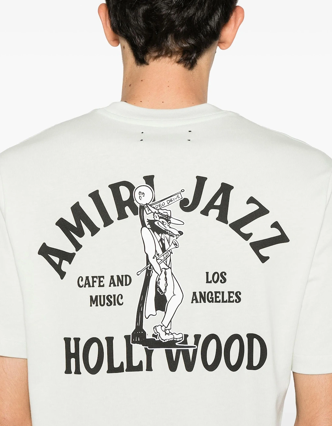 Jazz Wolf T-Shirt in White