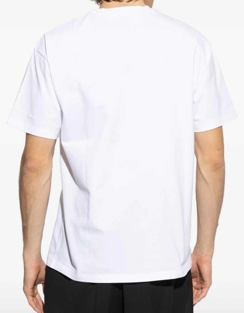 Logo Patch T-Shirt in White