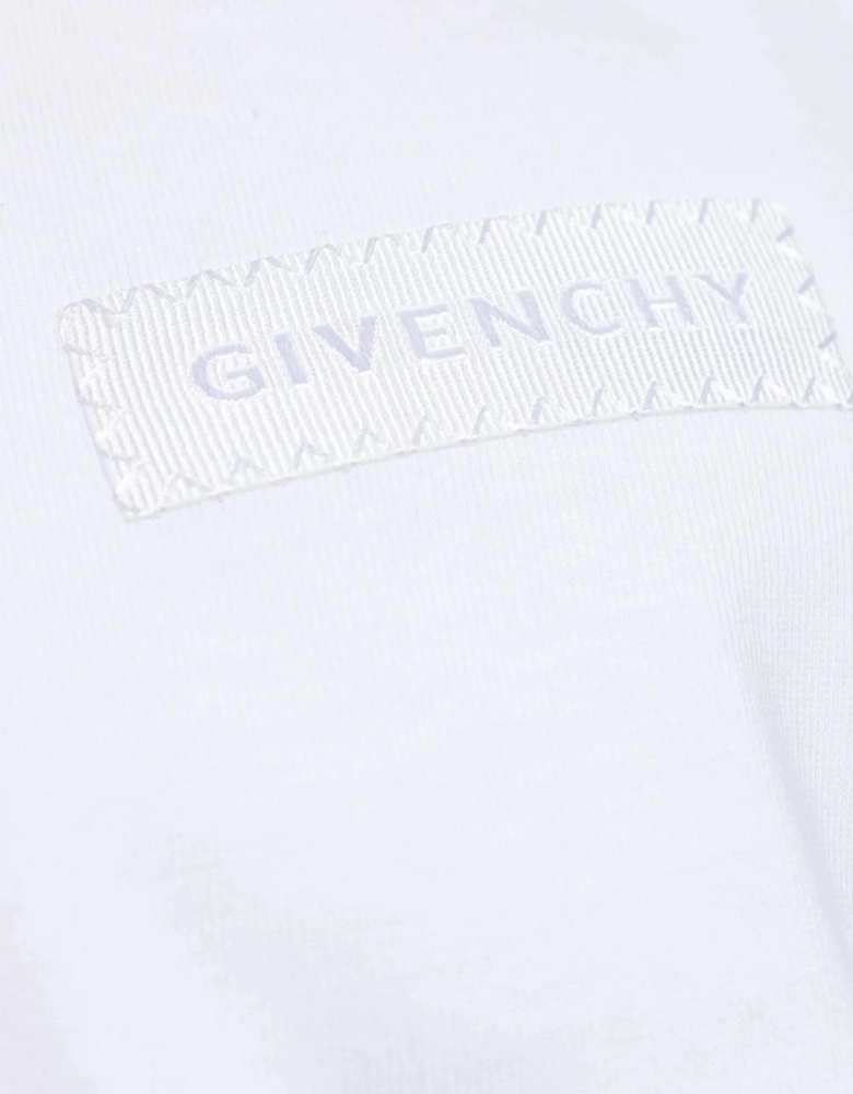 Logo Patch T-Shirt in White