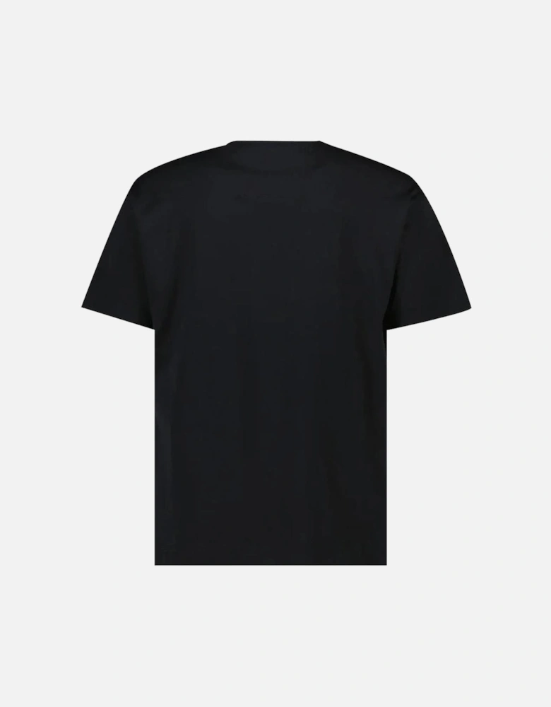 Embroidered 4G Logo Print T-Shirt in Black
