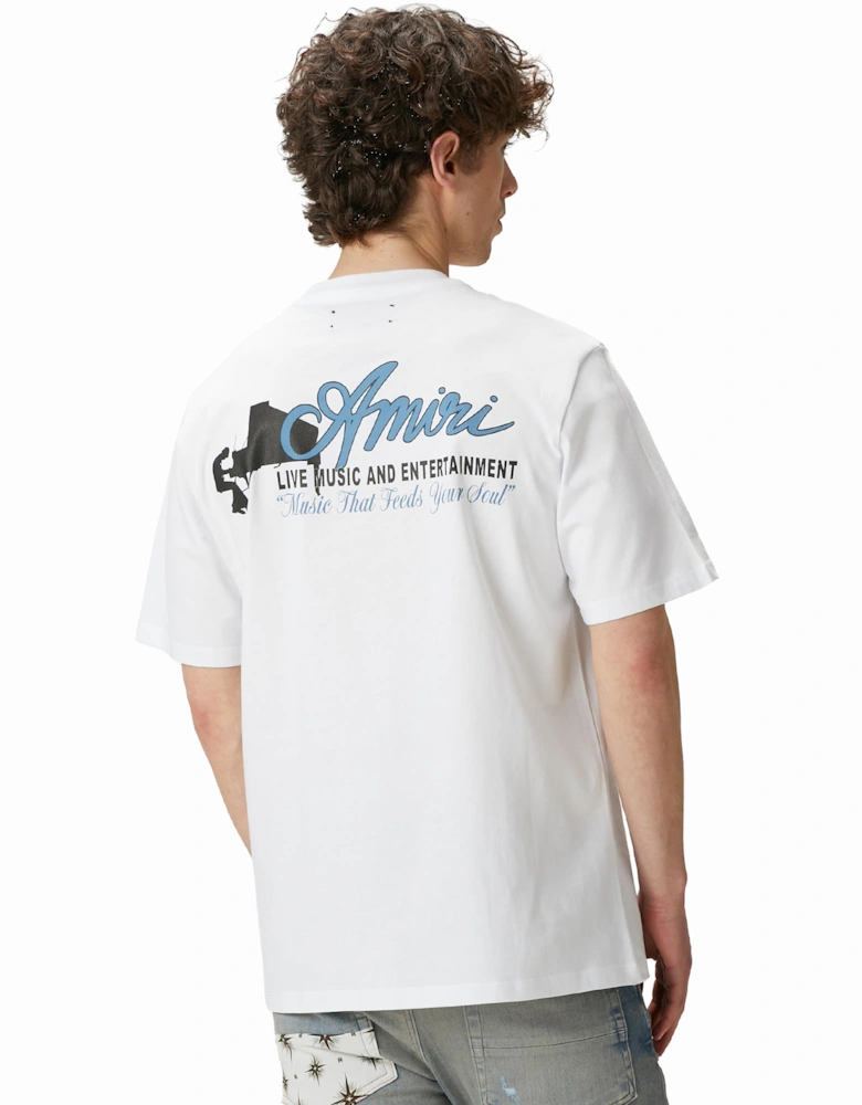 Jazz Band T-Shirt in White