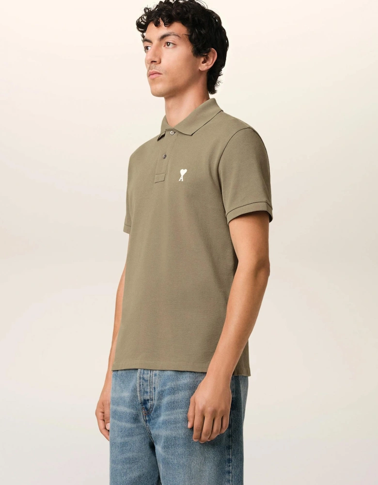 'Ami De Coeur' Polo Shirt in Green