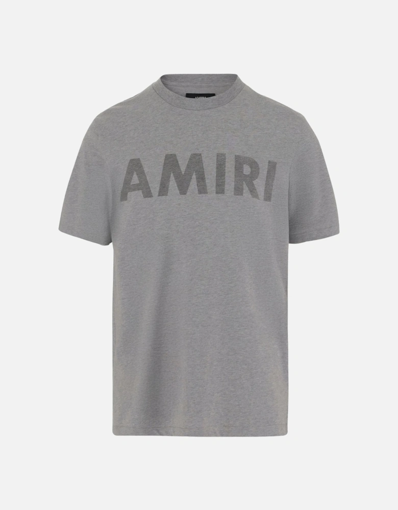 Logo Print T-Shirt in Grey