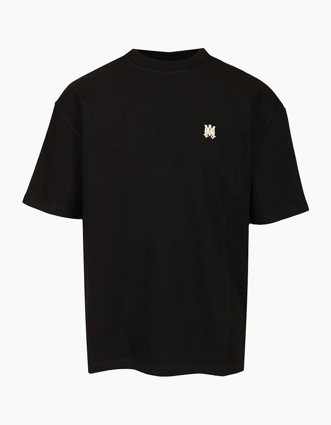 Amiri Men's Black Ma Logo Skater T-Shirt  - Size 38