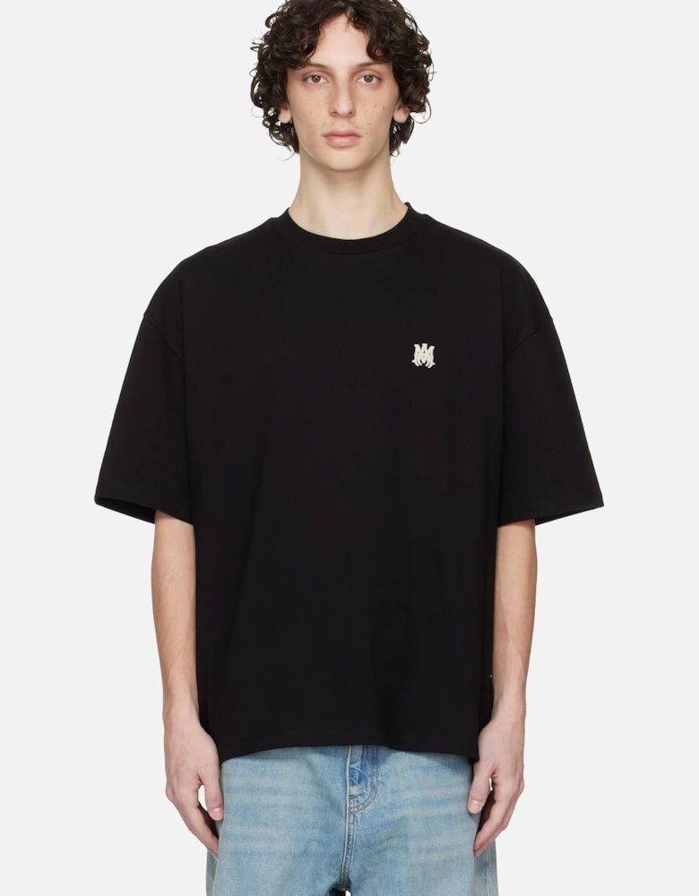 MA Logo Skater T-Shirt in Black