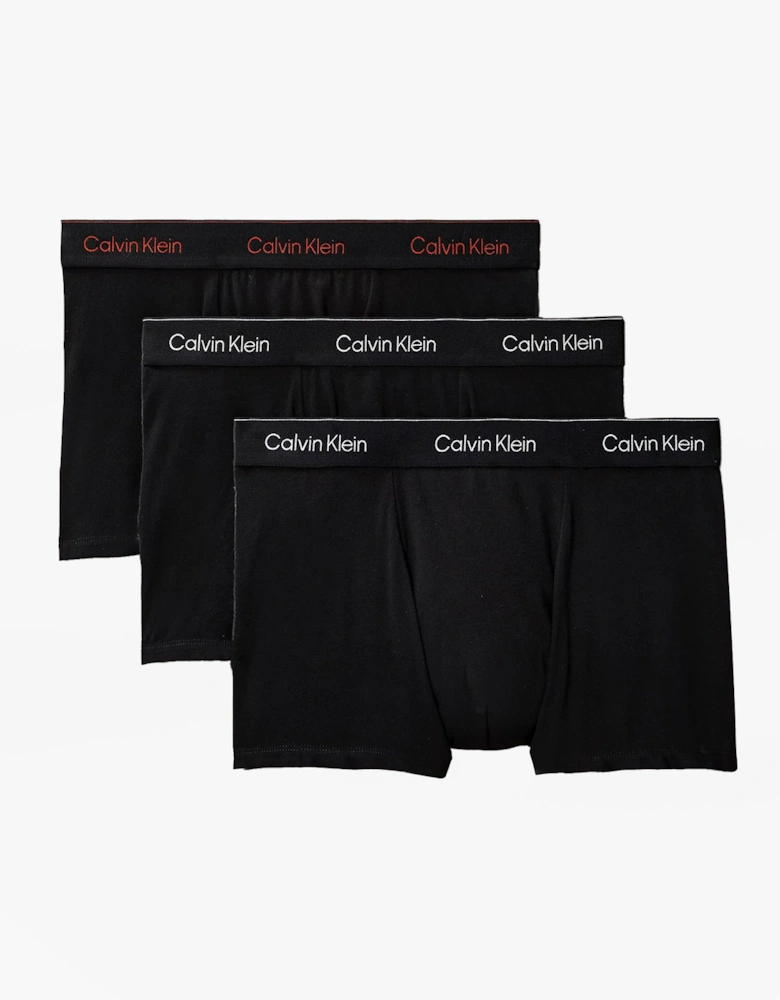 RELAXED FIT Mens 3 Pack Trunks Multicoloured
