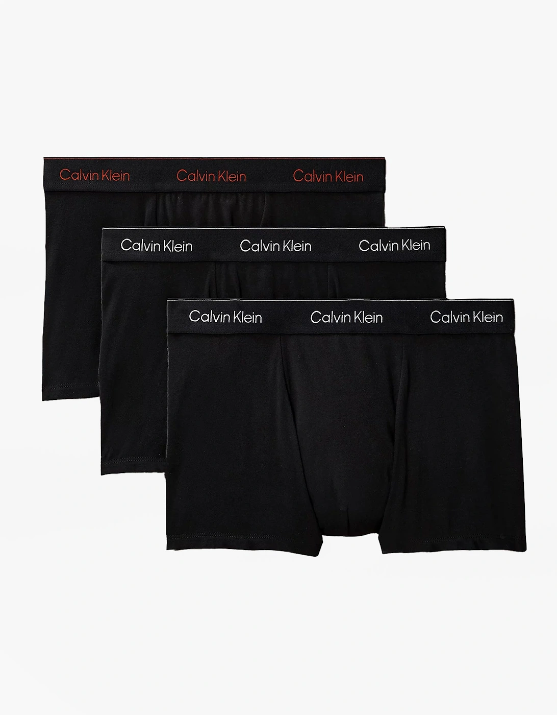 RELAXED FIT Mens 3 Pack Trunks Multicoloured, 5 of 4