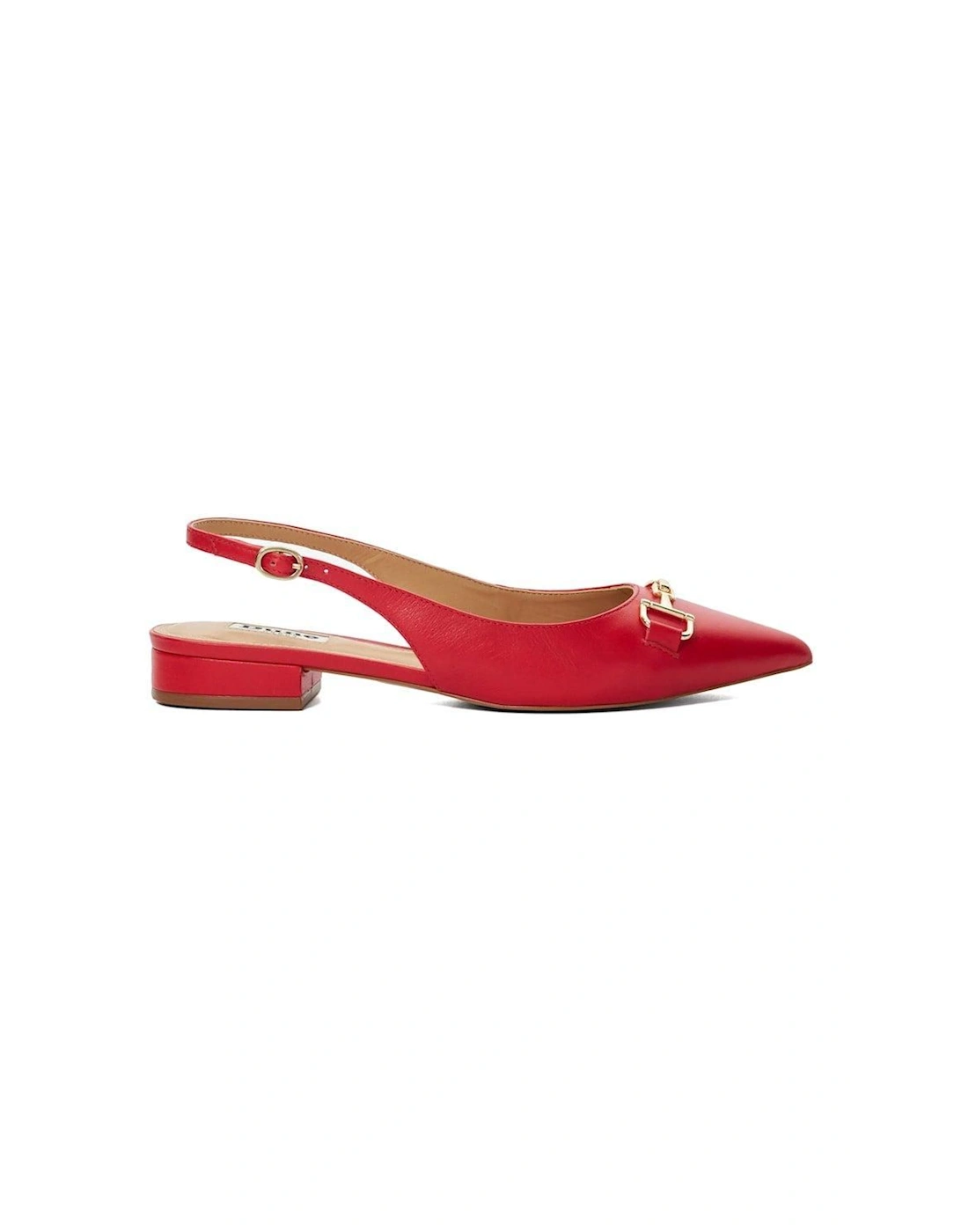 'Hopeful' Leather Ballet Pumps, 2 of 1