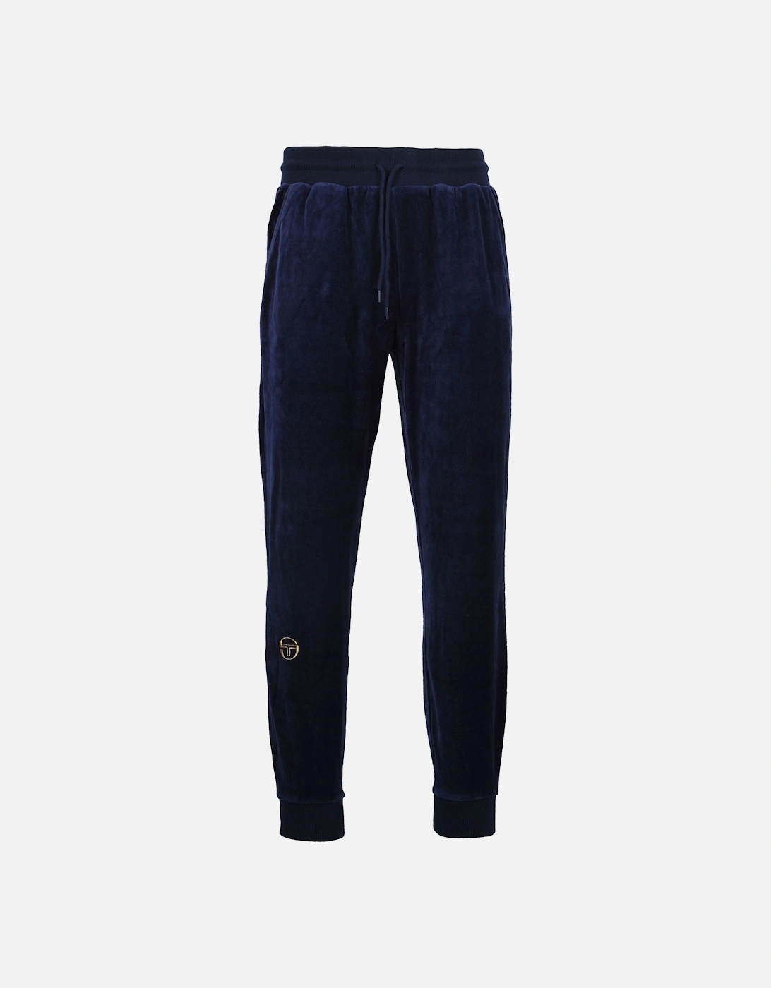 Court Velour Track Pants Maritime Blue/Gardenia, 4 of 3