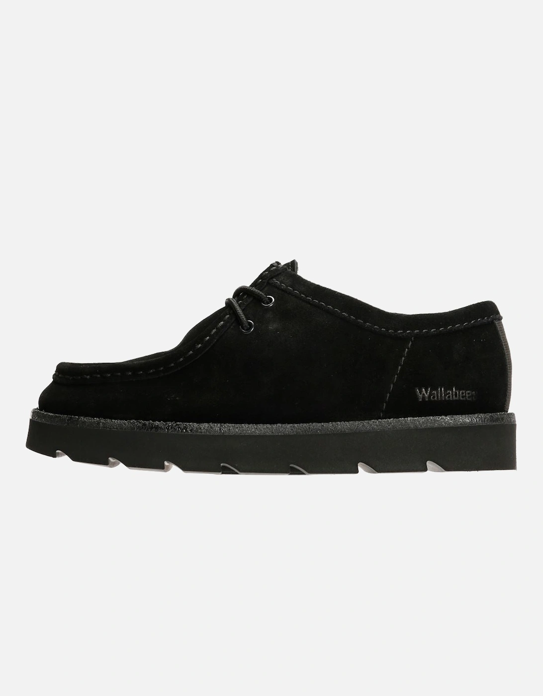 Originals Meare Wallabee Suede Men's Black Lace-Up Shoes