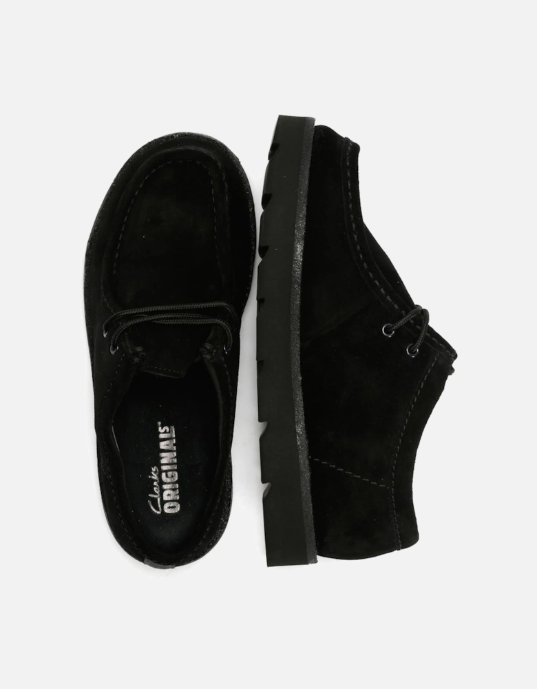 Originals Meare Wallabee Suede Men's Black Lace-Up Shoes