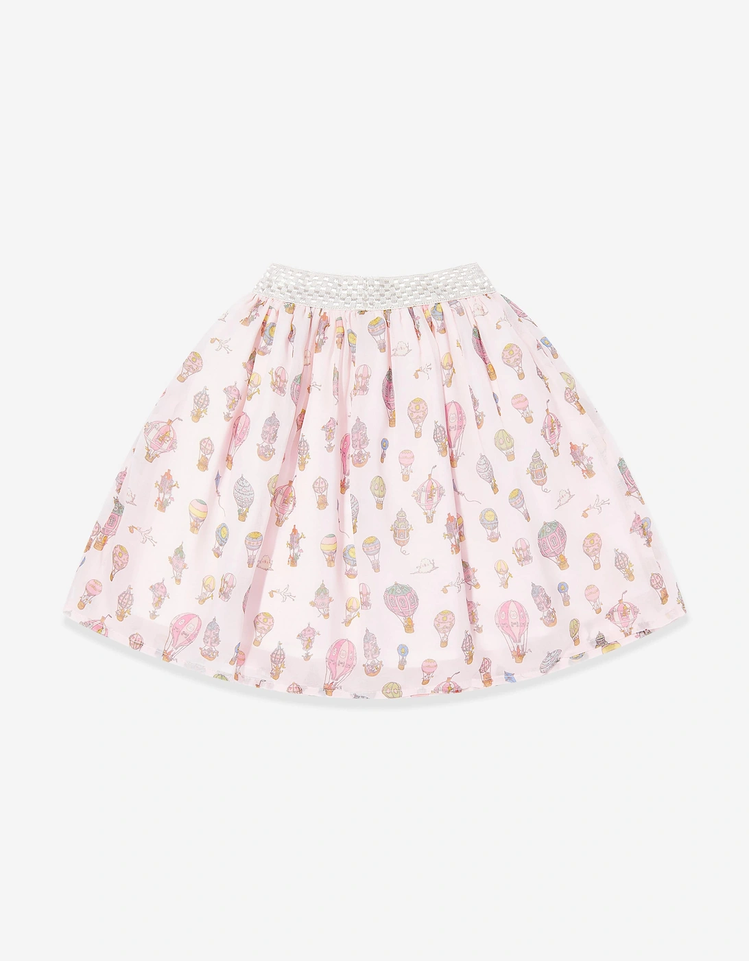 Girls Hot Air Balloons Ballerina Skirt in Pink