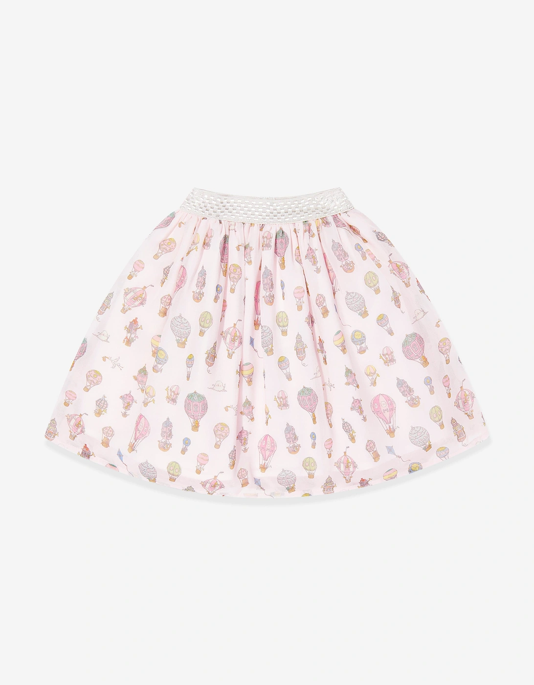 Girls Hot Air Balloons Ballerina Skirt in Pink, 5 of 4