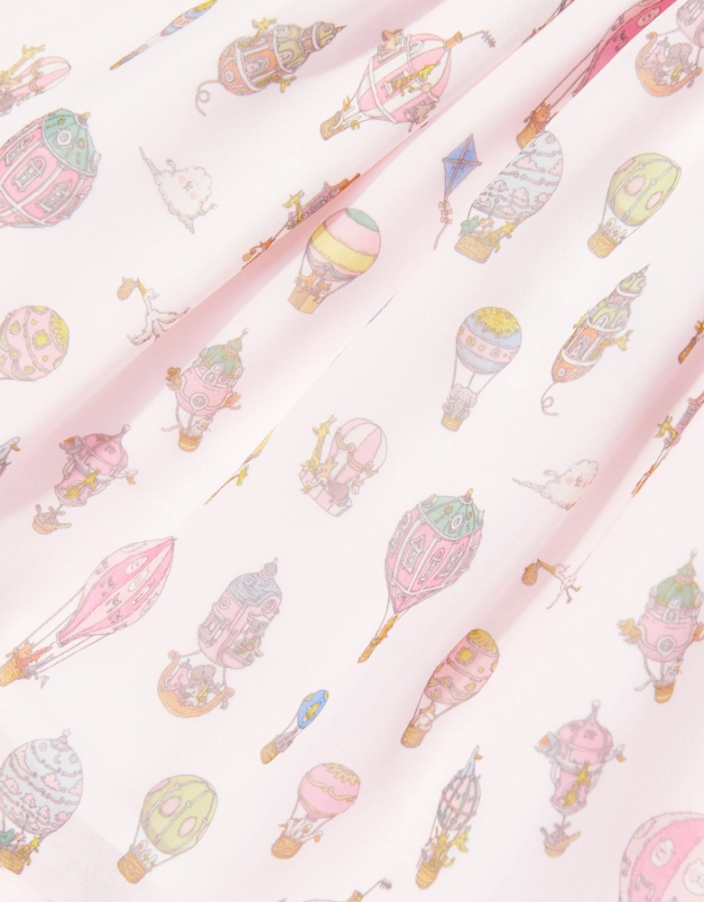 Girls Hot Air Balloons Ballerina Skirt in Pink