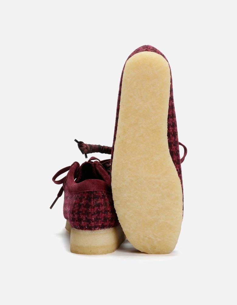 Originals Wallabee Harris Tweed Women's Purple Shoes