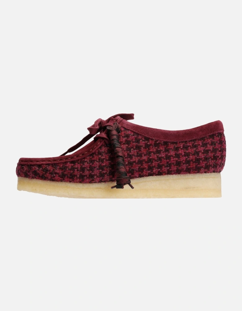 Originals Wallabee Harris Tweed Women's Purple Shoes