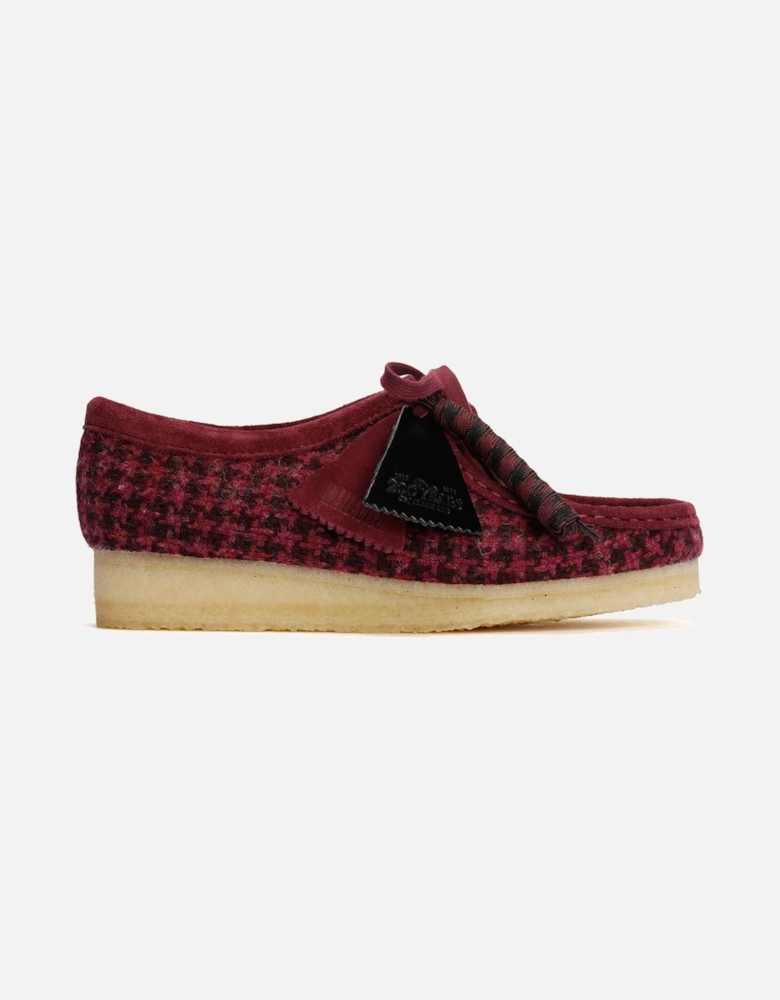 Originals Wallabee Harris Tweed Women's Purple Shoes