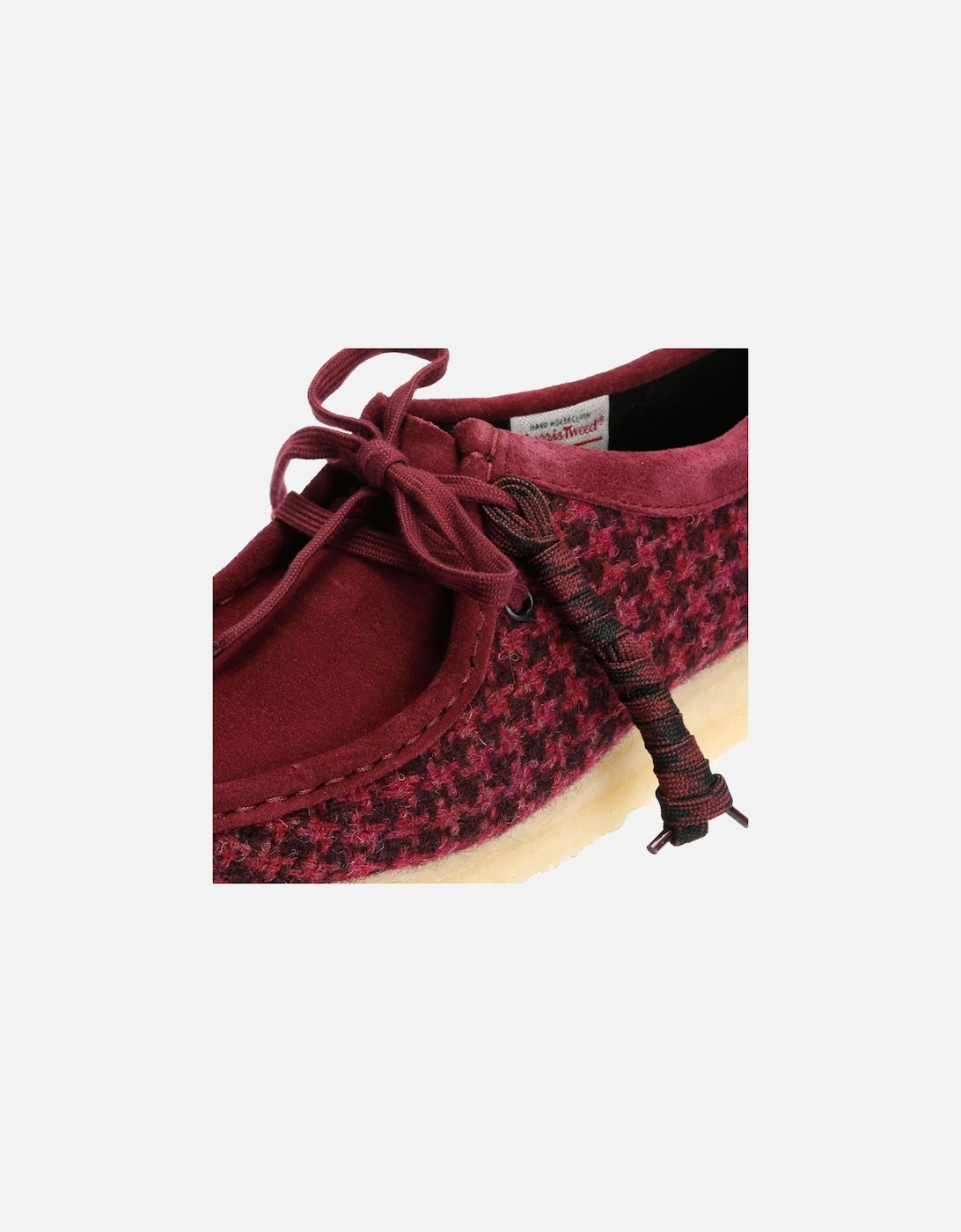 Originals Wallabee Harris Tweed Women's Purple Shoes