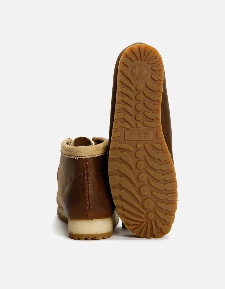 Originals Wallabee RB Combi Leather Men's Beeswax Brown Boots