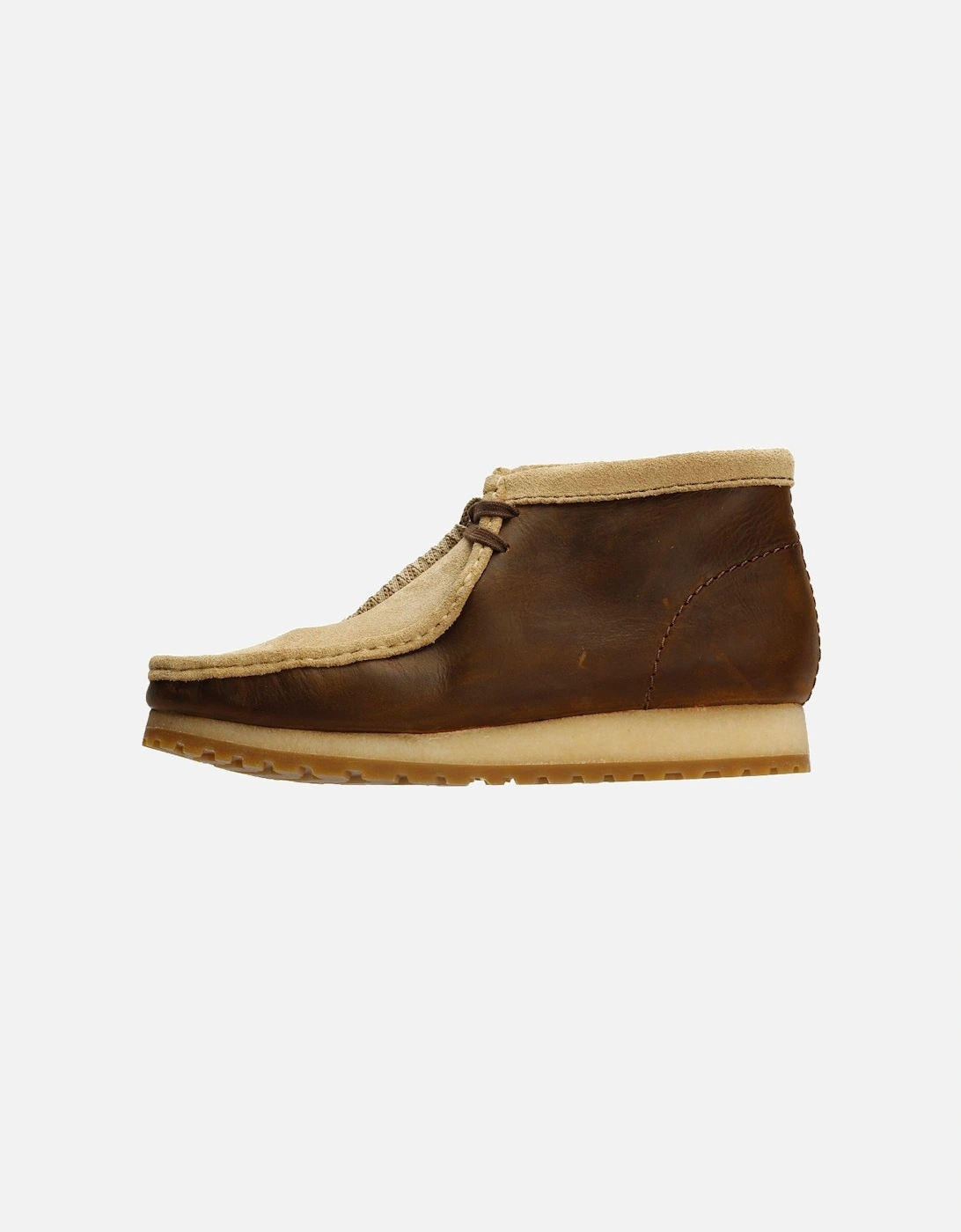 Originals Wallabee RB Combi Leather Men's Beeswax Brown Boots