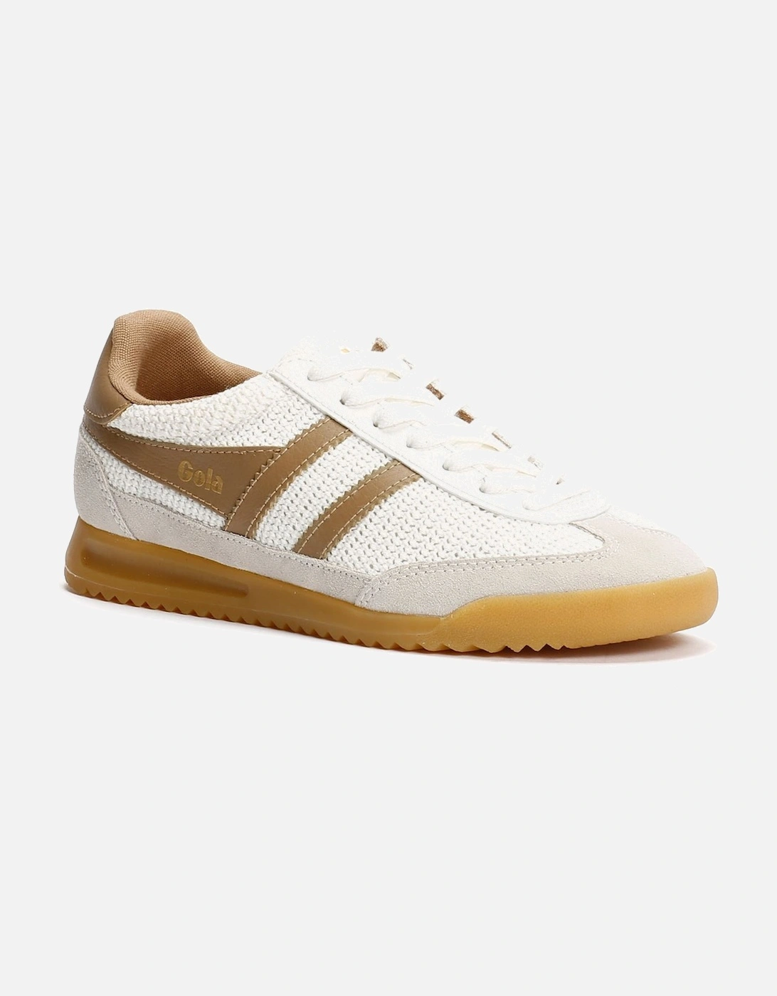 Tornado Zephyr Women's Off White/Light Caramel Trainers