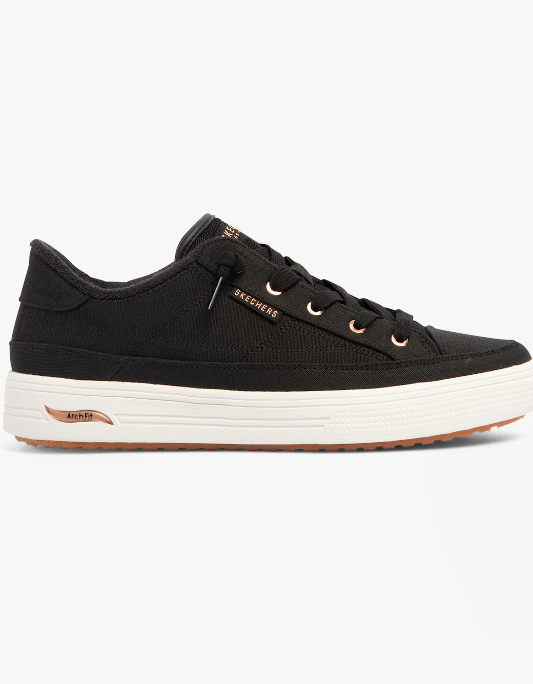 177190/BLK ARCH Womens Trainers Black, 7 of 6