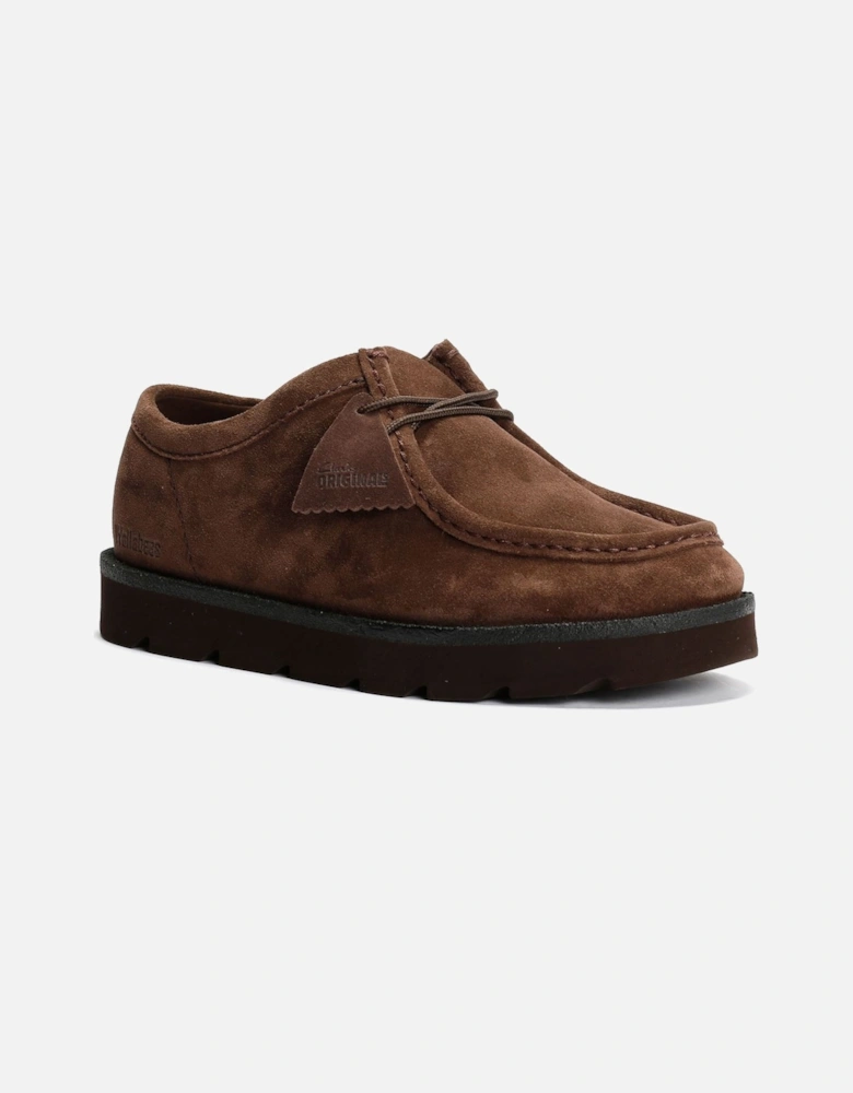 Originals Meare Wallabee Suede Men's Dark Brown Lace-Up Shoes