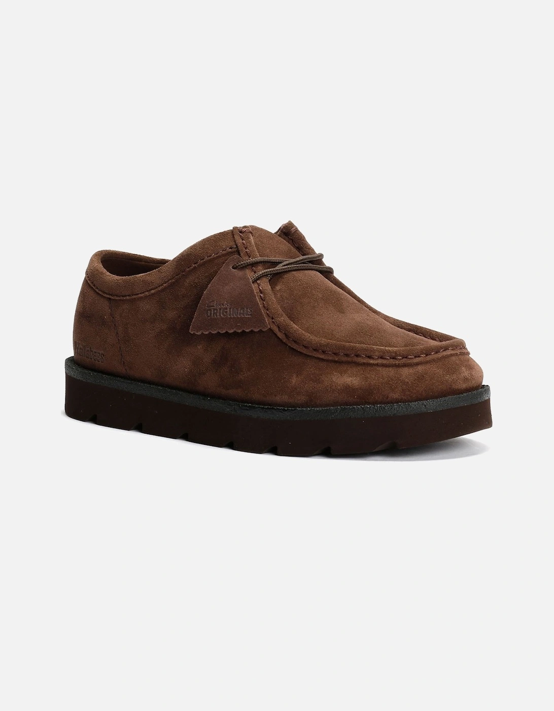 Originals Meare Wallabee Suede Men's Dark Brown Lace-Up Shoes