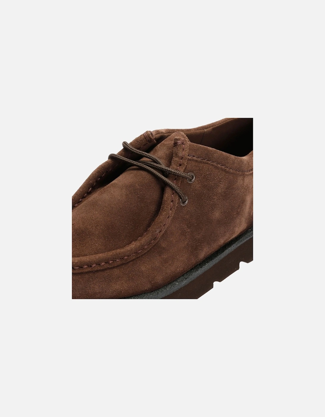 Originals Meare Wallabee Suede Men's Dark Brown Lace-Up Shoes